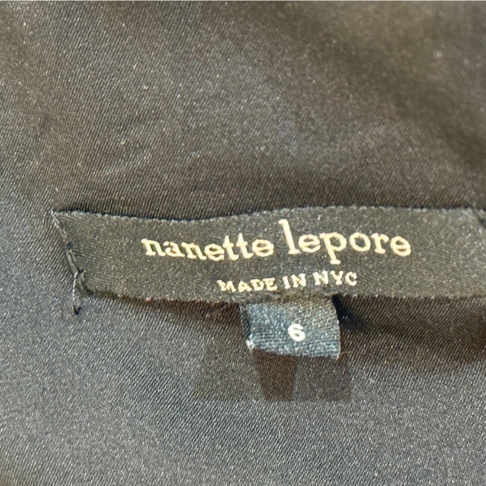 Women’s NANETTE LEPORE Opera fit and flare lace midi dress- Size 6 - Picture 11 of 13